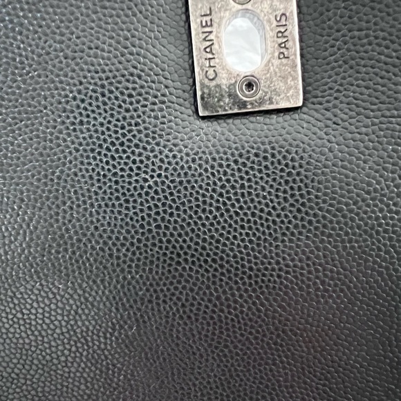 Chanel coco caviar top handle medium bag. - Picture 6 of 12